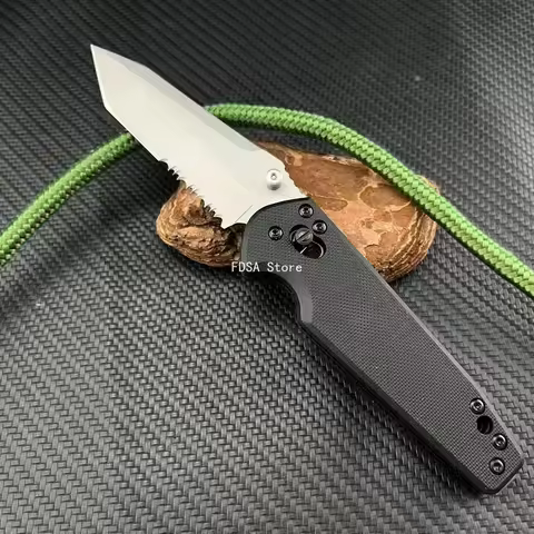 Durable 8Cr13Mov Blade Outdoor Folding Knife Portable Jungle Climbing Adventure Knives Camping Fishi