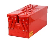 Tool Box กล่องเครื่องมือ 14 นิ้ว 2 ชั้น ตรา MITSANA กล่องใส่เครื่องมือ กล่องเก็บของ กล่องหล็ก กล่องเหล็กเล็ก