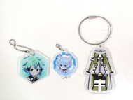 刀劍神域Sinon詩乃吊飾set(可散買)(含nic扭蛋吊飾)全走價70