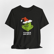 Grinch Christmas Tshirt 'Because I'M Green' Funny New Soft Tee Holiday Shirt