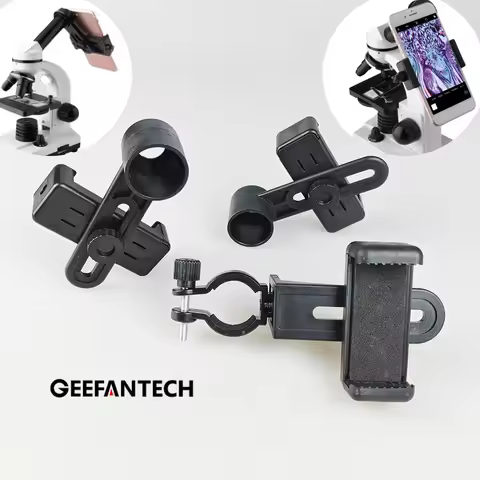 Smart Phone Adapter 3 kinds of Phone Holder Fit for 26-30mm Eyepiece Compatible with Binoculars Mono