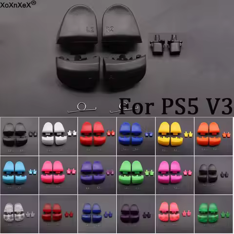 L1 R1 L2 R2 Trigger Shoulder Button With Spring & option and Share Buttons For PS5 V3 3.0 BDM-030 Co