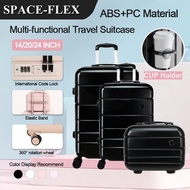 3in1 Luggage Bag Hand Carry Luggage 20inch Large Capacity Secure Lock Beg Bagasi 20/24 inci berwarna