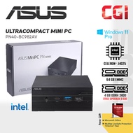 Asus Mini PC PN40-BC982AV Celeron J4025/4GB RAM(8GB FREE UPGRADE)/64GB eMMC/W11Pro/3Y Warranty with 