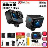 GOPRO HERO 12 Black / Hero12 waterproof 5.7k action camera