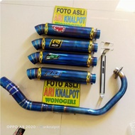 KNALPOT R9 DOS JRM RCB BLUEMOON VIXION MX KING R15 SCORPIO DLL