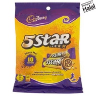 Cadbury Milk Chocolate 5 Star 10 Treats x 22g
