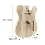 Badan Gitar Elektrik Merentas Sempadan TL Badan Gitar Elektrik DIY Cat Sembur Corak Diubahsuai Badan