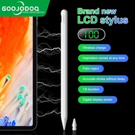 GOOJODOQ ปากกาสไตลัสพร้อม Palm Rejection Digital Power Display iPad Pencil สําหรับ iPad 2018 - 2023 