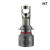 H4 Lens Car LED Headlight 9003 Fisheye Lens Headlight Distance Near Integrated Motorcycle Laser Bulb