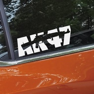 Car Sticker AK-47 Gun Decals Vinyl Styling Cover Scratches Waterproof Motorcycle