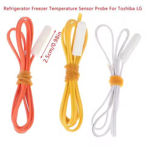 【AD】1Pcs 2.1k/5k/10k Refrigerator Freezer Temperature Sensor Temperature Probe For LG Universal Frid