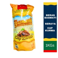 Beras Basmathi Cap Kurma – (Pusa 1121) Cream, Super Panjang & Wangi.