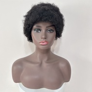 Human Hair Human Hair Wigs African Curly Hair Small Curly Short Curly Hair PIXIE CUT HAIR WIG