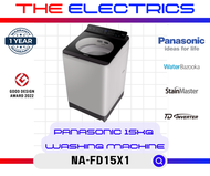 PANASONIC 15KG FULL AUTO INVERTER WASHING MACHINE  NA-FD15X1 / NA-FD15X1HRT