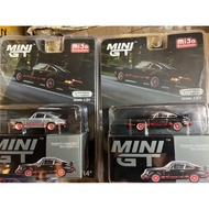 = Us Star King Mini GT 688 Porsche Carrera RS 2.7 Black Red Version Elevator Mini GT Porsche