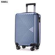 KUMALL กระเป๋าเดินทาง กระเป๋าล้อลาก กระเป๋าเดินทาง 20 นิ้ว 24 นิ้ว กระเป๋าขึ้นเครื่อง 8 ล้อคู่ หมุนไ