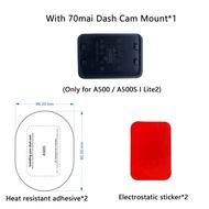 for 70mai Dash Cam Mount For 70mai Dash Cam Pro Plus+ A500S A410 A510 70mai Lite2 Mount