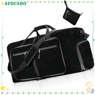 AVOCADD Gym Bag, 65L Expandable Travel Bag, Durable Foldable Thicken Bottom Waterproof Duffle Bag Gy