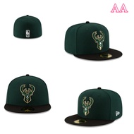 Unisex Milwaukee Bucks 2Tone gorras Comfortable New E.ra 59.FIFTY Fitted Hat