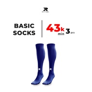 RATHEN - Basic Socks Navy Dark Football Socks/