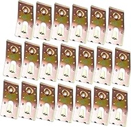 20pcs Gravel Board Clips Pallet Racking Beam Safety Pin with Clamps for Storage Racks