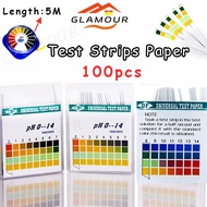 [SG] 100pcs 0-14PH Test Strip Kit Alkaline Acid Indicator Paper Water Saliva Litmus PH Aquarium Test