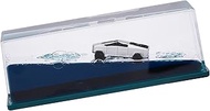Honsheng Unsinkable Cyber Truck Pickup Car Toy Model Acrylic Paperweight Desk Decorations Liquid Wav