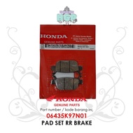 06435K97N01 - K97 PCX 150 Rear Brake Pads, Rr Brake Pad Set AHMOriginal