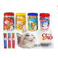 Ciao Churu Súp Thưởng Cho Mèo Hũ 50 Thanh Mix 3 Vị