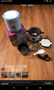 RICE COOKER MINI BOLDE