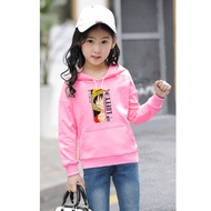 FenishaStore Anime One Piece Luffy Hoodie Sweater for Kids 4-13 Years Old