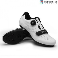SGPORE Men Women Road Riding Racing Shoes Outdoor Breathable Cycling Profession Bicycle Shoes Self-Locking Sport MTB Shoes shimano cleats shoes road bike Size 36-45