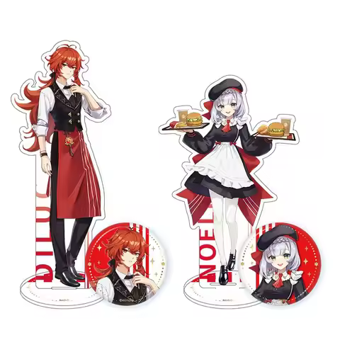 Sunsyea Genshin Impact Official Merch miHoYo Original Authentic Outland Gastronomy Series Acrylic St