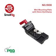 SMALLRIG Mini Mounting Plate with 15mm Rod Clamp 1906