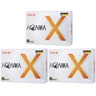 Honma Golf TW-X Golf Balls - Set of 3 Dozen (36 Balls) - Yellow
