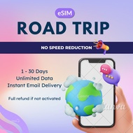 RoadTrip Esim data plan - Asia
