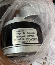 มอเตอร์แปรงความเร็วต่ำ 24v 250w 75 RPM 120 RPM มอเตอร์เกียร์ dc แบบแปรงที่ใช้สำหรับรถเข็น My1016Z สํ