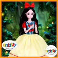 Đồ chơi bé gái công chúa Bach Tuyết búp bê 60cm có khớp phát nhạc kèm phụ kiện váy ANDATOY AD895