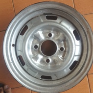 TERBATAS VELG R13 PCD 4X110 ORI ZEBRA ESPASS BEKAS TUBLES KODE 229