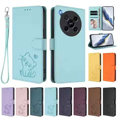 Leather Phone Case For Funda ZTE Blade V80 V70 V50 Vita V70 Max V60 Design V40S Axon 60 Lite 40 SE C