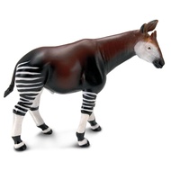 Okapi Toy - Hand-Painted, Lifelike 5" Figurine - Educational Wildlife Model for Boys, Girls & Kids A