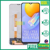 LCD For VIVO Y35 2022/ Y31 2020/ Y51 2020/ Y55S 2023/ Y56 5G/ Y75 5G/ Y72T Y77E T2X/ IQOO Z3 Z6X U5