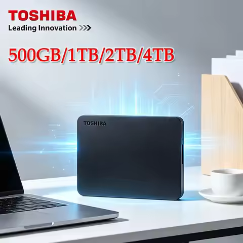 A3 HDTB410YK3AA Canvio Basics For Toshiba 500GB 1TB 2TB 4TB Disco Rígido Externo Portátil USB 3.0, P