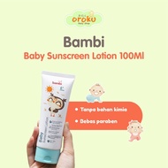 BAMBI BABY SUNSCREEN LOTION 100ML BAMBI/