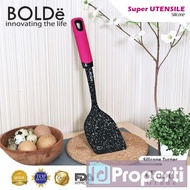BOLDe Super Utensil Silicone Turner Blackpink Spatula Tumis Goreng ORI