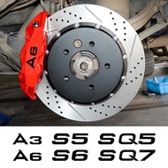 Audi A3 8P S3 A4 B8 A6 C6 S1 S2 S3 S4 S5 S6 S7 S8 SQ5 SQ7 Auto Accessories 6Pcs/Set Car Brake Calipe