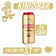 Anchor Strong Beer 490ml x 24 cans (BBD: Oct/2024)
