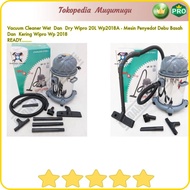 Vacuum Cleaner Wet &amp; Dry Wipro 20L Wp2018A / Mesin Penyedot Debu T2L9G