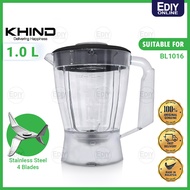 【ACCESSORIES】( JUG ONLY ) 100% ORIGINAL BLENDER FOR KHIND BL1016 BL-1016
